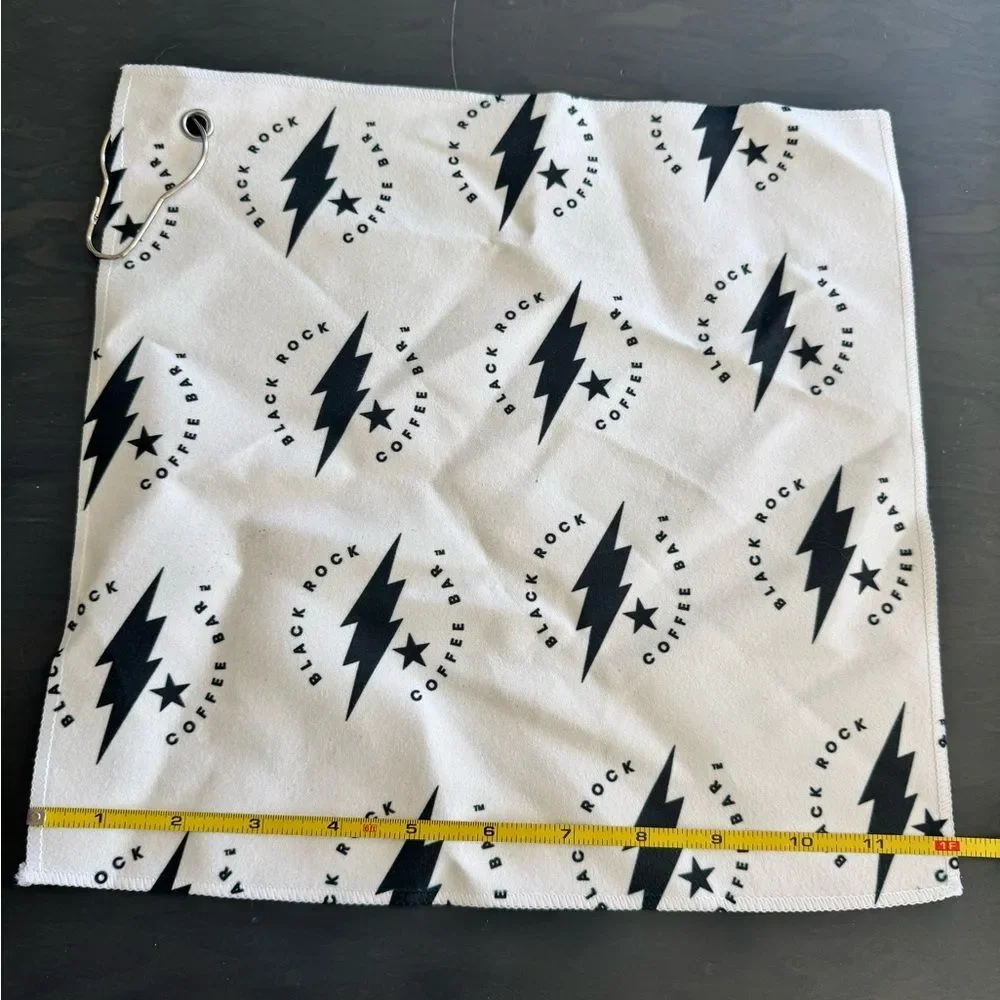 Black Rock Coffee golf towel